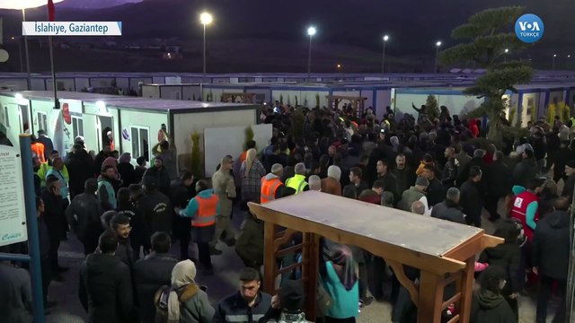 Erdoğan ve Bahçeli Osmaniye ve Gaziantep'te Deprem Bölgesinde