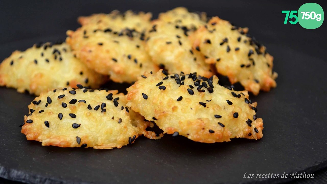 Biscuits apéritifs aux 3 fromages
