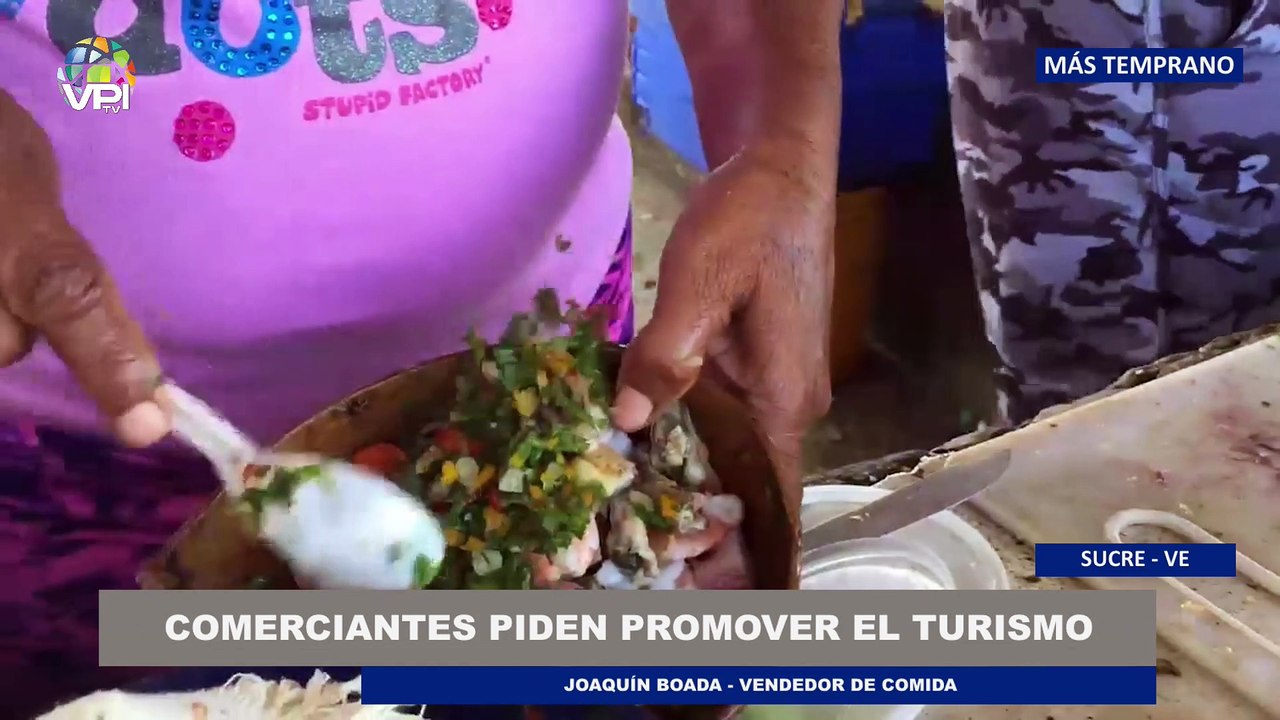 Comerciantes del estado Sucre piden promover el turismo - 21Feb