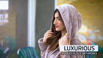 NY Threads Mens Hooded Fleece Robe - Plush Long Bathrobes at Amazon Mens Clothing store