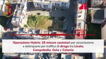 Traffico di droga su asse Agrigento-Gela-Catania, 26 misure cautelari