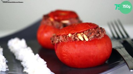 Tomates farcies aux notes orientales