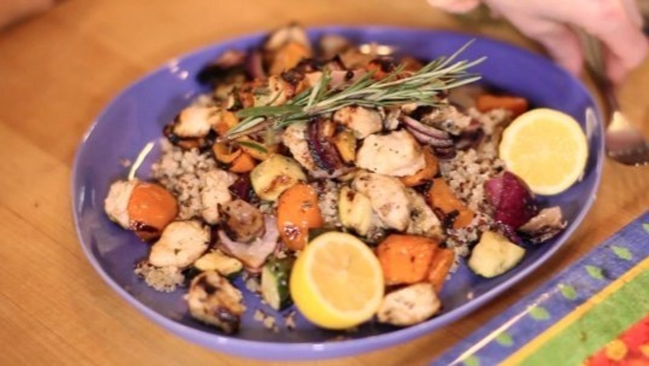 Weekday Budget Dinner: Tangy Chicken & Veggies Win