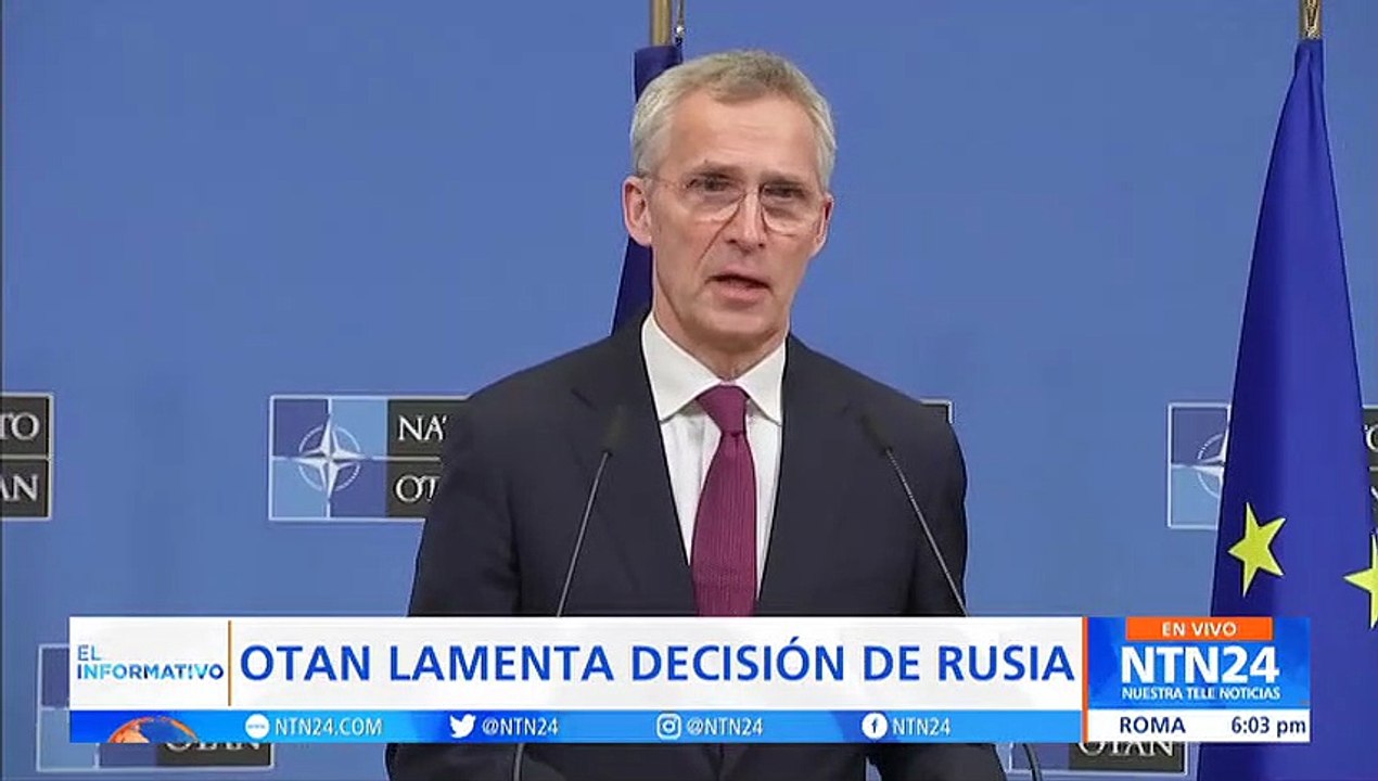 "Nadie está atacando a Rusia": Jens Stoltenberg, secretario general de la OTAN