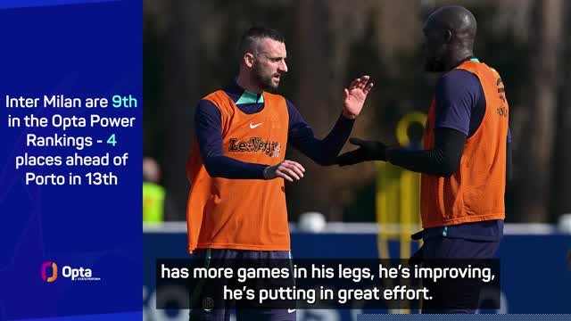 Lukaku 'putting in great effort' for Inter ahead of Porto clash - Inzaghi