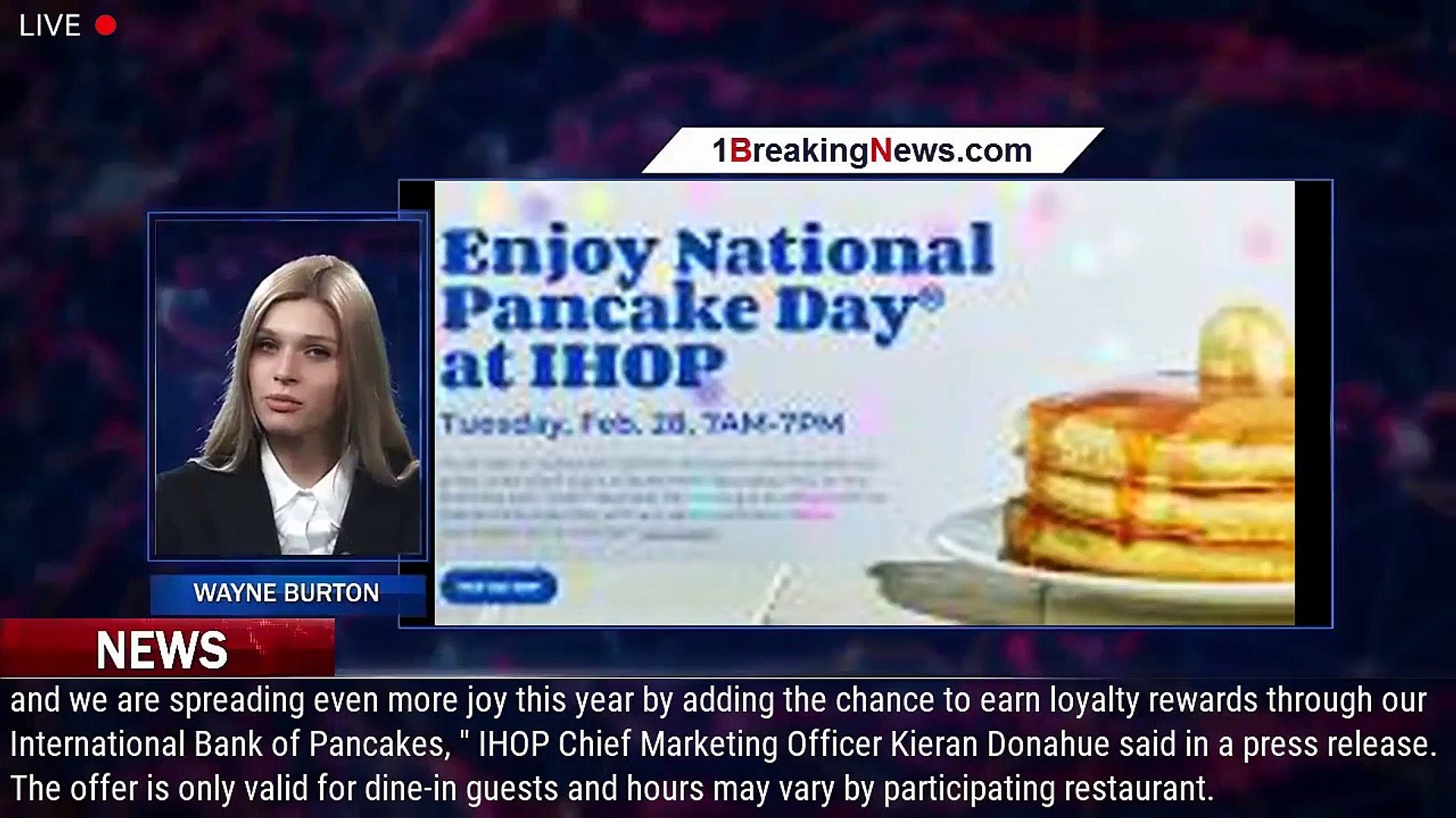 IHOP releases pancake burgers 