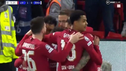 Darwin Nunez Goal- Liverpool vs Real Madrid 1-0 21/02/2023