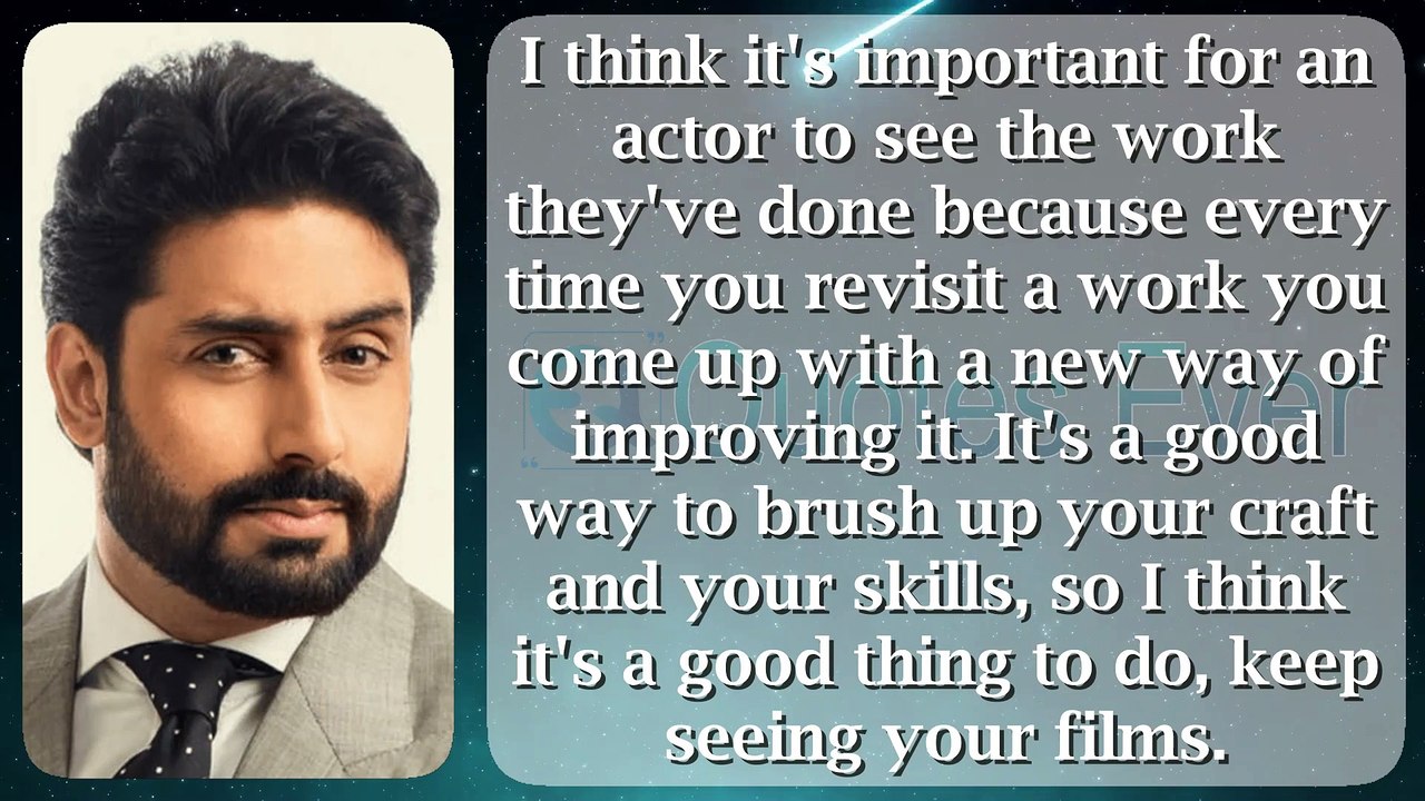 Abhishek Bachchan 46 #quotesaboutlife #quotesaboutlove #quoteschannel Quotes Ever