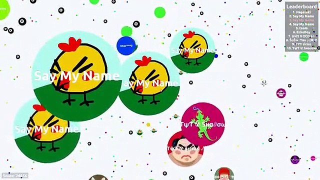 SAY MY NAME Agario TROLLING TEAMS Agar.io Funny (Funny)