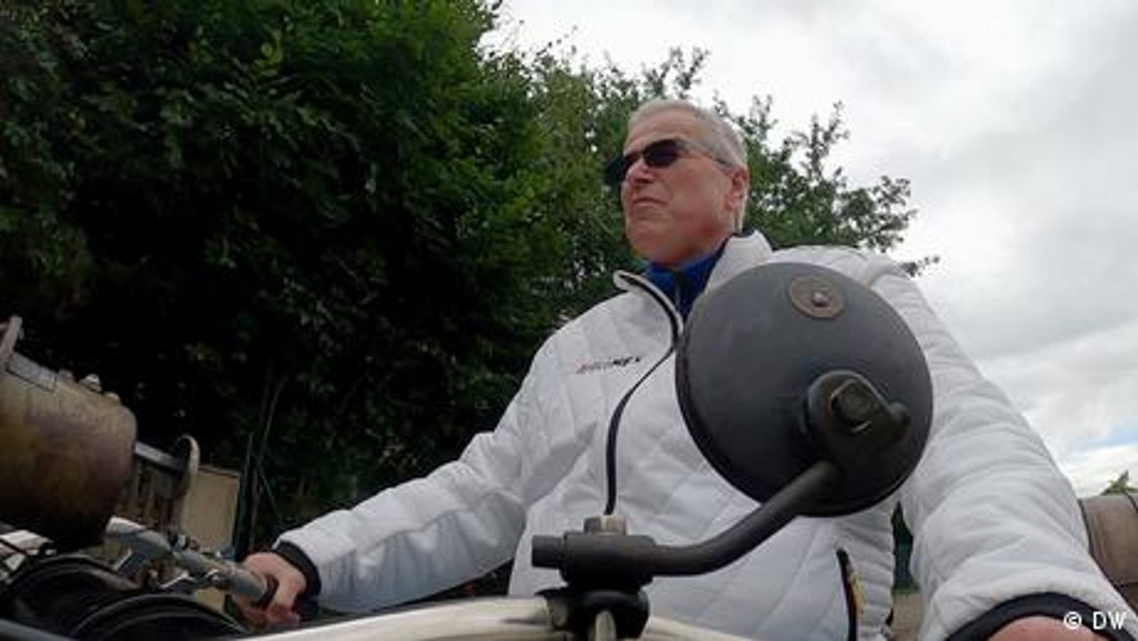 Quicklebendige Motorrad-Oldtimer