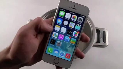 iPhone 5S in Liquid Nitrogen Freeze Test!