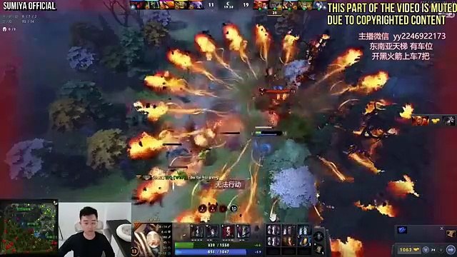 Giant Silencer vs Double Chrono Faceless Void | Sumiya Invoker Stream Moment 3500