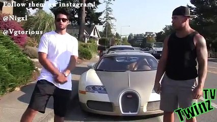 Bugatti Veyron Gold Digger Prank!
