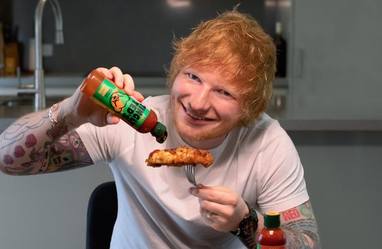 Ed Sheeran lanza su propia gama de salsas picantes