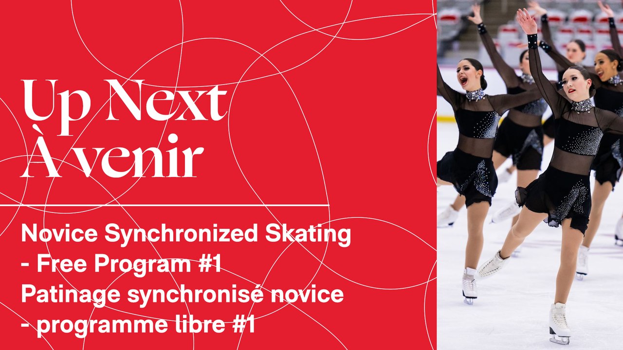 PATINAGE SYNCHRONISÉ NOVICE PROGRAMME LIBRE #1 - CHAMPIONNATS NATIONAUX NOVICES 2023 / COUPE PATINAGE CANADA 2023