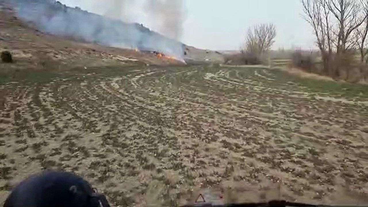 Incendio en Fresno de Río Tirón