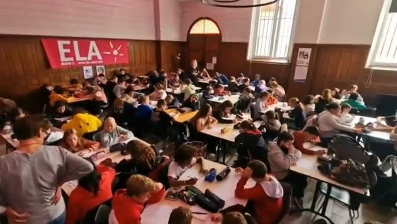 Ma visite au collège Notre Dame Perrier Pour @associationELA