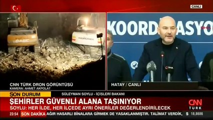 SON DAKİKA HABERİ: Bakan Soylu ağır hasarlı evler için uyardı: Kısıtlı süre ile girişlere dahi izin verilmeyecek