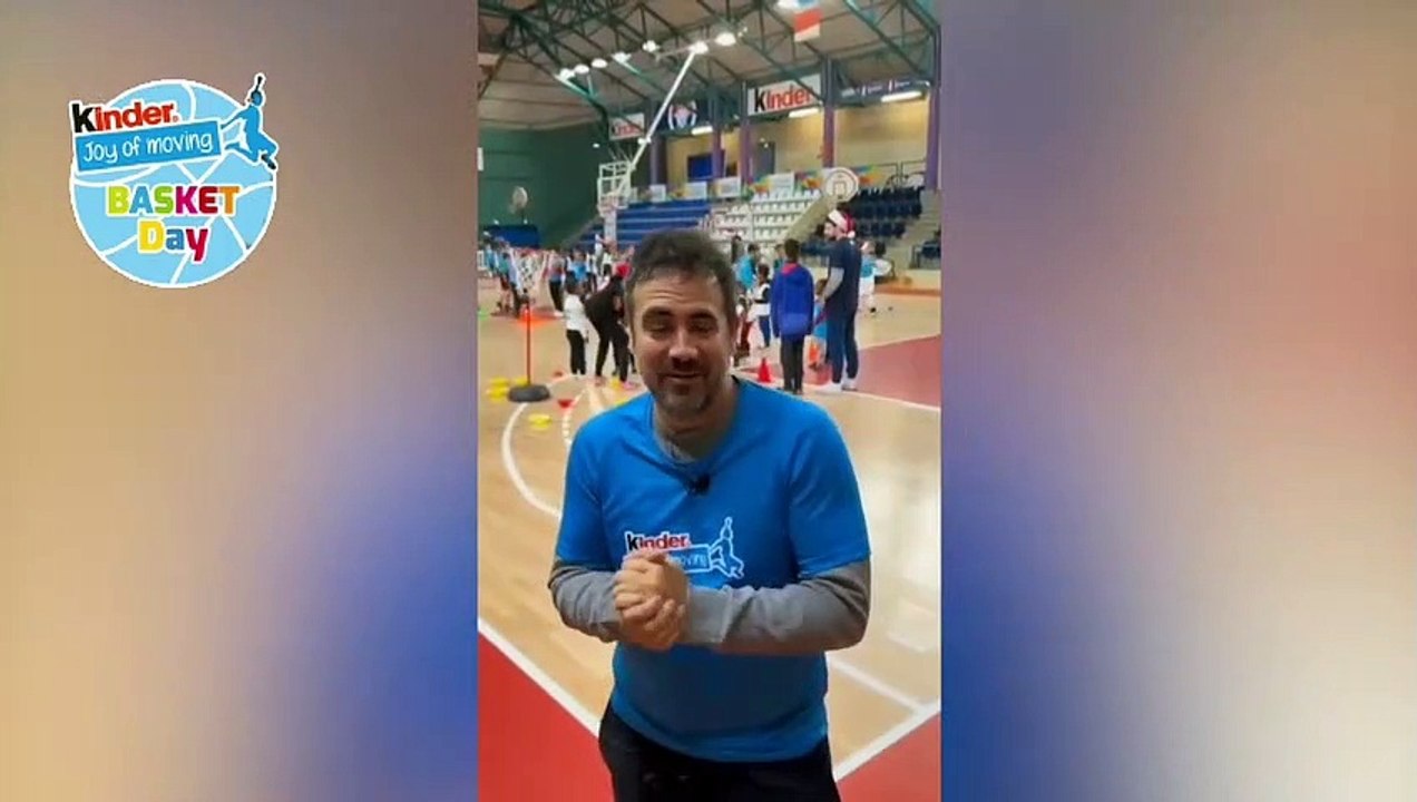 Ma journée kinder joy of moving basketball à Rouen