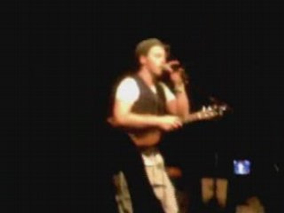 Christophe Maé Strasbourg 10/10/07 "Alléluia!"