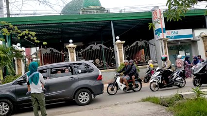 Suasana pondok pesantren al hikam Bangkalan Madura