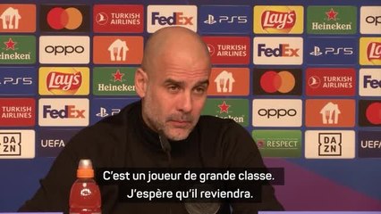 8es - Guardiola : “Nkunku ? Un joueur de grande classe”