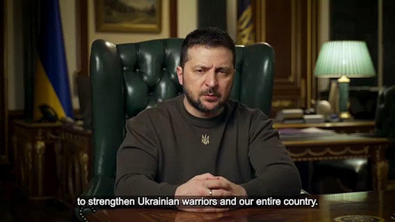 Вечернее обращение Президента Владимира Зеленского. 2023.02.21.