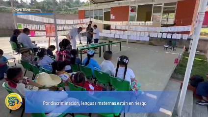 Por discriminación, lenguas maternas están en riesgo