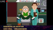 South Park's 2005 skit mocking a transgender woman demanding an abortion