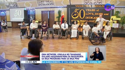 GMA Network, Kinilala ng Tahanang Walang Hagdanan para sa pagsuporta sa mga programa para sa mga PWD | BT