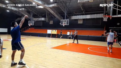 Dwight Ramos during Gilas practice on Monday  #fibawc  #gilaspilipinas
