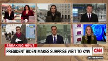 Biden makes surprise visit to Ukraine