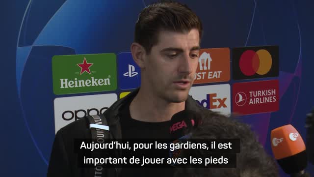 8es - Courtois : “Peu de fois, mais parfois, quelque chose comme aujourd’hui peut arriver”