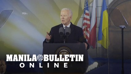 'Ukraine will never be a victory for Russia', US President Biden tells Warsaw crowd