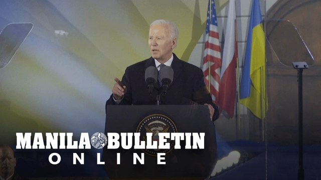 'Ukraine will never be a victory for Russia', US President Biden tells Warsaw crowd