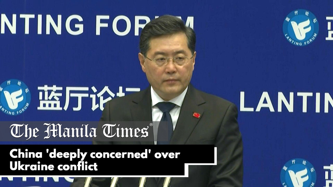 China 'deeply concerned' over Ukraine conflict