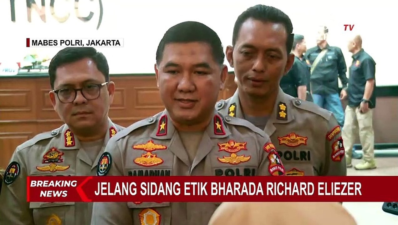 BREAKING NEWS - Digelar Secara Tertutup, Richard Eliezer Hadapi Sidang Kode Etik Hari Ini!
