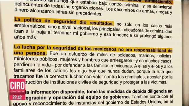 “Combatí a todos los que amenazaban a México”: Felipe Calderón tras veredicto contra García Luna