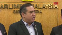 Kita masih belum boleh ambil tindakan undang-undang.. - Anthony