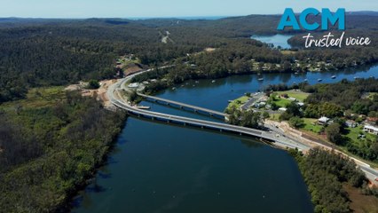 New Nelligen bridge opens across the Clyde River