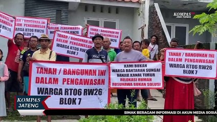 下载视频: Akan Direlokasi ke Rusunawa, Warga Dinar Indah Menolak