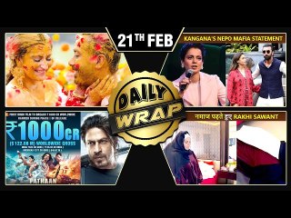 Kangana Targets Ranbir Alia Winning Award,Sonu Nigam's Viral Concert, Rakhi Offers Namaz Top 10 News