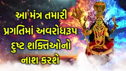 આ મંત્ર તમારી પ્રગતિમાં અવરોધરૂપ દુષ્ટ શક્તિઓનો નાશ કરશે