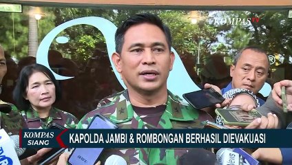 Bagaimana Kabar Kapolda Jambi & Rombongan? Kapolri: Berangsur Membaik