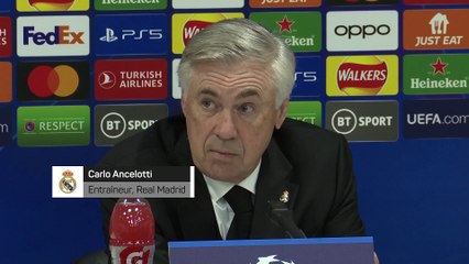 Ancelotti : "Je me suis souvenu de la demi-finale contre Manchester City"