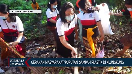 Gerakan Masyarakat 'Puputan' Sampah Plastik