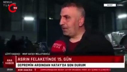 Röportajı kesip kaçan MHP'li vekil: Vicdanınız kurusun