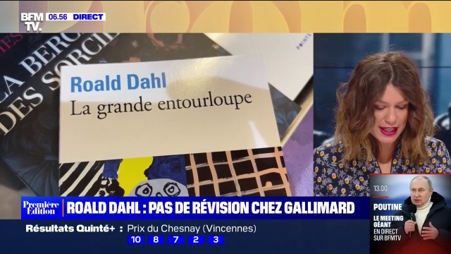 Contrairement au Royaume-Uni, Gallimard Jeunesse affirme qu'il n'y aura pas de réécriture des livres de Roald Dahl en France