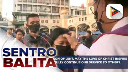 Ash Wednesday, ginugunita ngayong araw ng ating mga kababayang Katoliko