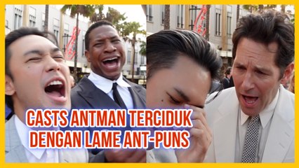 JOMOVIE | Daniel Terciduk Jumpa Antman & Kang The Conqueror at Sydney